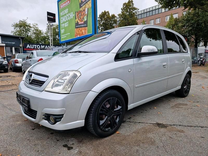 Silber Gebraucht 2008 Opel Meriva Van / Kleinbus | 3.450 € (Etwas zu teuer) - Bild 1/4