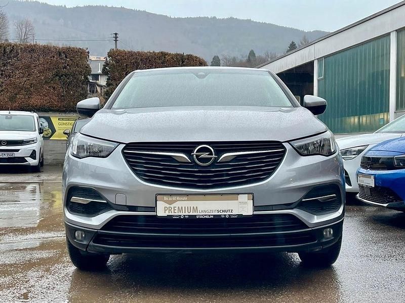 Gebraucht Opel Grandland X Edition 131 PS (96 kW) 2018 Kontrast grau/quarz silber SUV