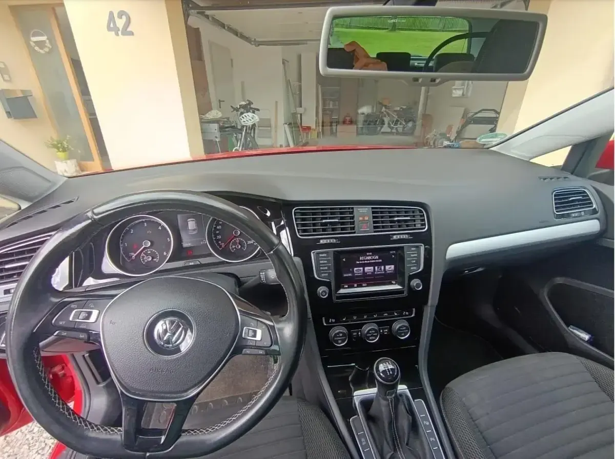 Gebraucht VW Golf VII Cup 110 PS (80 kW) 2014 Rot Limousine