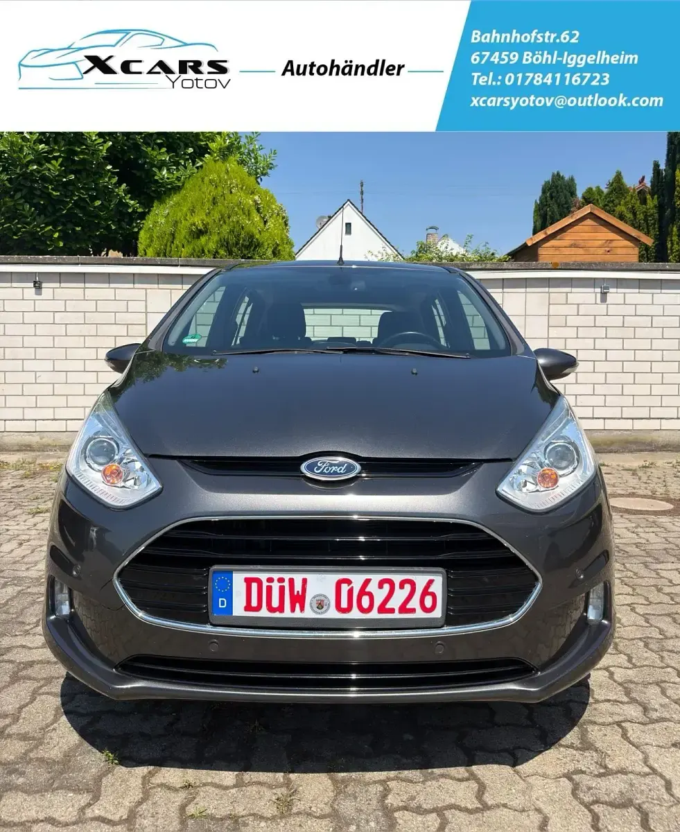 Gebraucht Ford B-MAX Titanium 101 PS (74 kW) 2017 Silber Van / Kleinbus