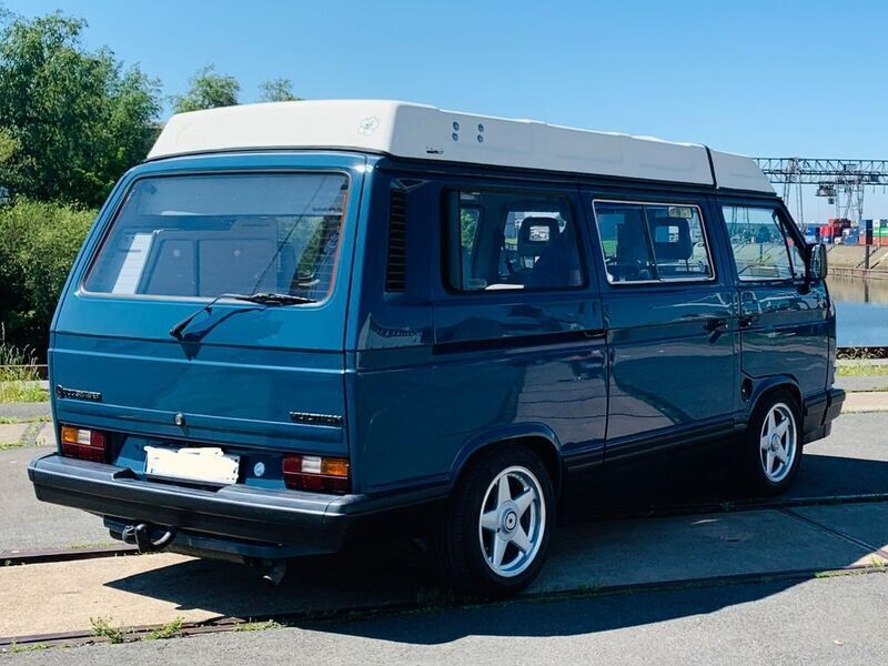 Blau Gebraucht 1988 VW T3 Van | 18.900 € - Bild 1/4