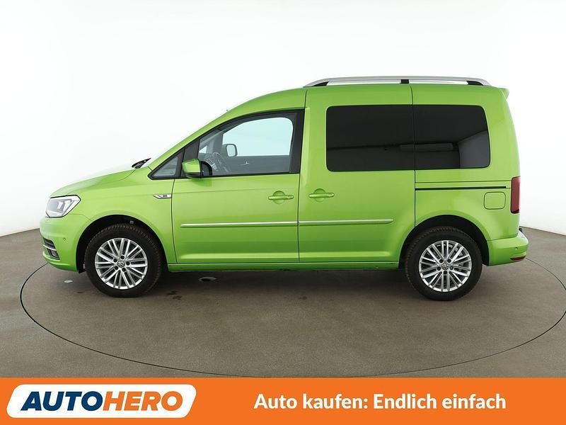 Gebraucht VW Caddy Highline 125 PS (91 kW) 2018 Grün Van / Kleinbus