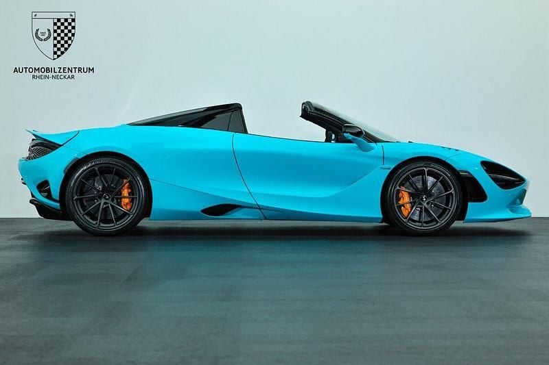 Neu McLaren 750S 751 PS (552 kW) 2025 Blau Cabrio