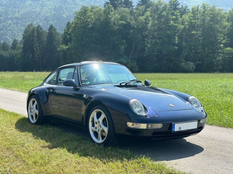 Blau Gebraucht 1995 Porsche 911 Carrera Coupé | 68.993 € - Bild 1/4