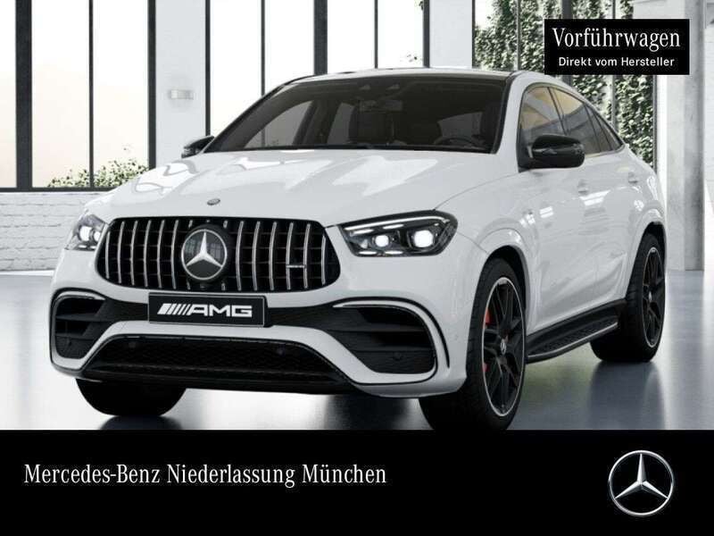 Polarweiß Gebraucht 2024 Mercedes GLE63 AMG AMG Coupé | 137.900 € - Bild 1/4