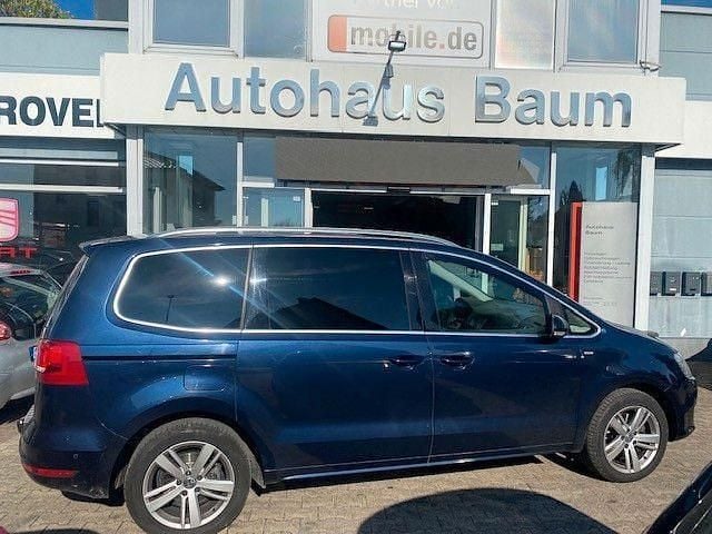 Blau Gebraucht 2012 VW Sharan Match Van / Kleinbus | 6.900 € - Bild 1/4