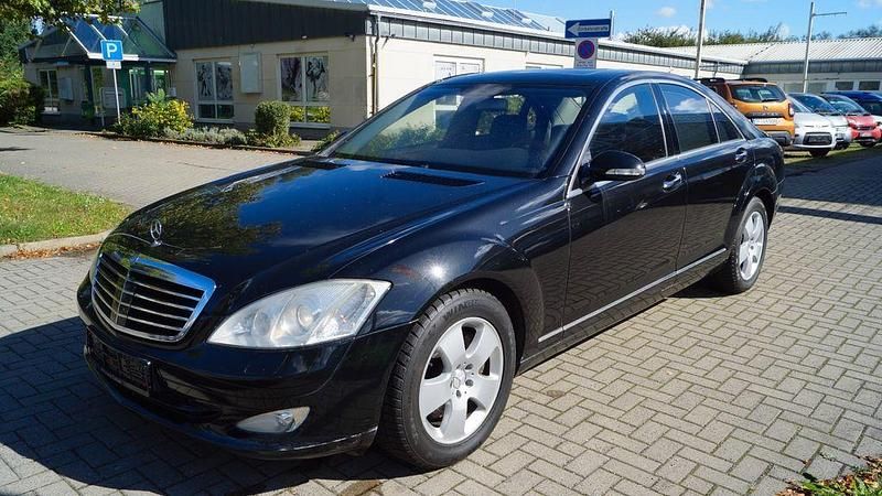 Schwarz Gebraucht 2006 Mercedes S500 Limousine | 9.200 € (Superpreis) - Bild 1/4