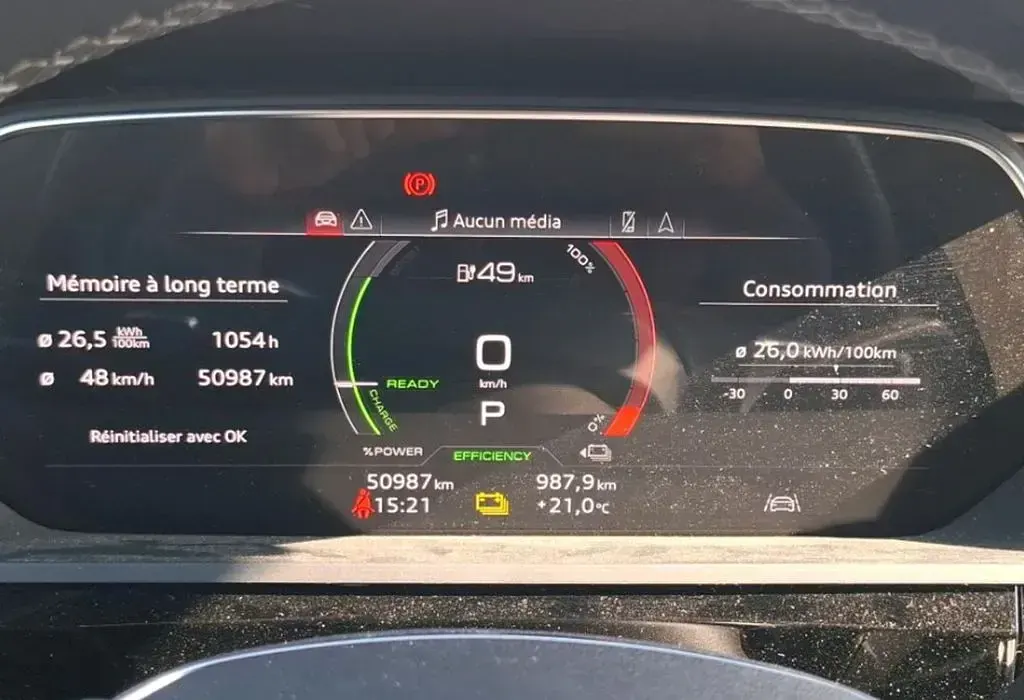 Gebraucht Audi e-tron S-Line 300 kW (408 PS) 2022 Grau SUV