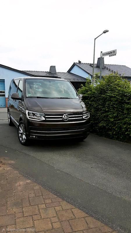 Braun Gebraucht 2018 VW Multivan Van | 35.990 € (Fairer Preis) - Bild 1/4