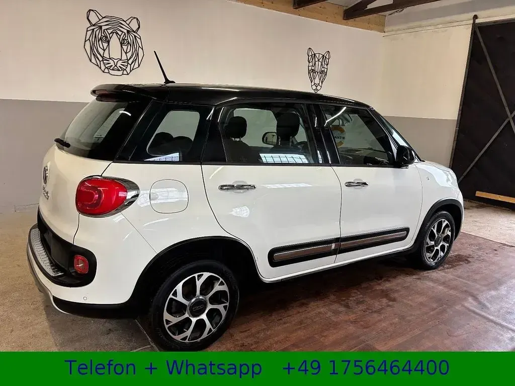 Gebraucht Fiat 500L 95 PS (69 kW) 2017 Weiß Van / Kleinbus
