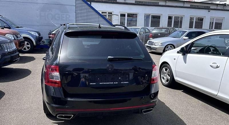 Gebraucht Skoda Octavia RS 184 PS (135 kW) 2016 Schwarz Kleinwagen