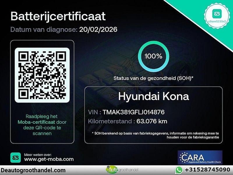 Gebraucht Hyundai Kona 150 kW (204 PS) 2020 Blau SUV