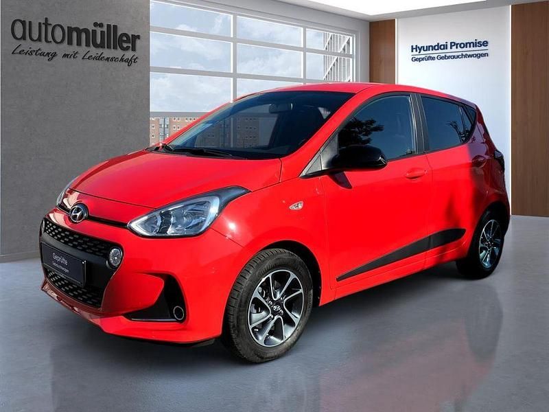 Rot Gebraucht 2019 Hyundai i10 Passion Kleinwagen | 11.970 € (Fairer Preis) - Bild 1/4