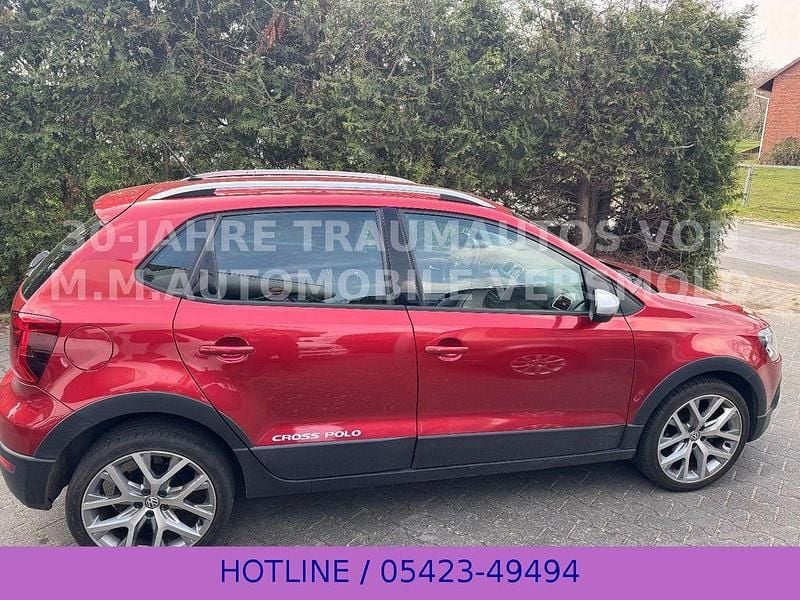Gebraucht VW Polo Cross 90 PS (66 kW) 2014 Rot Kleinwagen