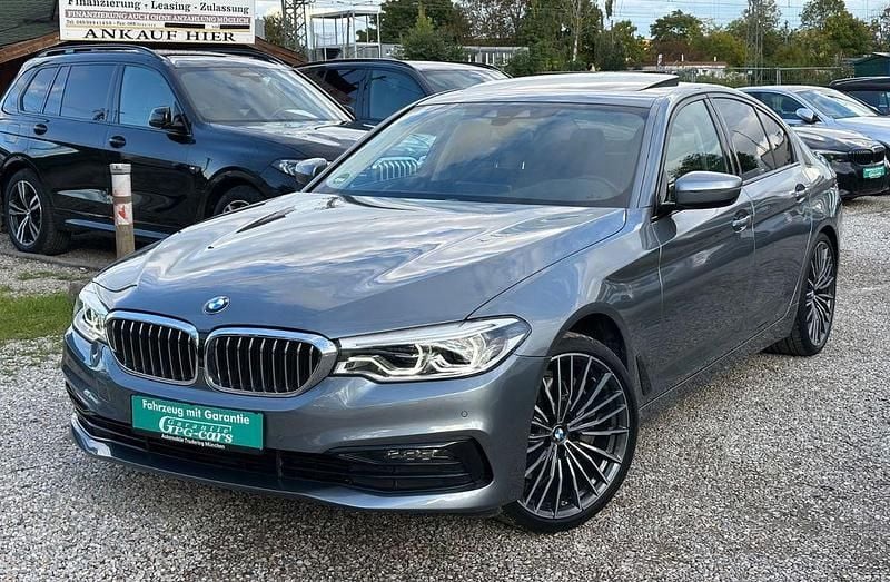 Blau Gebraucht 2018 BMW 540 Performance Limousine | 36.990 € (Guter Preis) - Bild 1/4