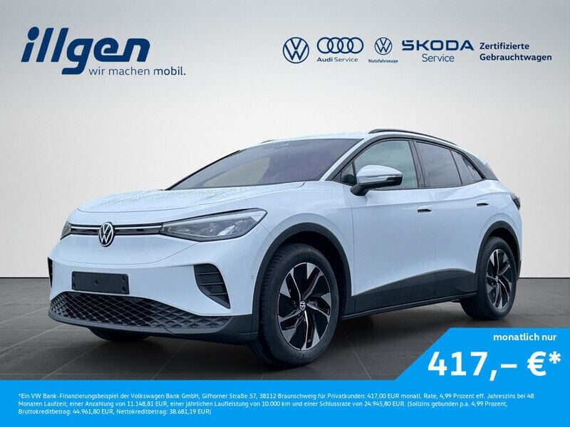 Weiß Gebraucht 2022 VW ID.4 Pro SUV | 49.830 € - Bild 1/4