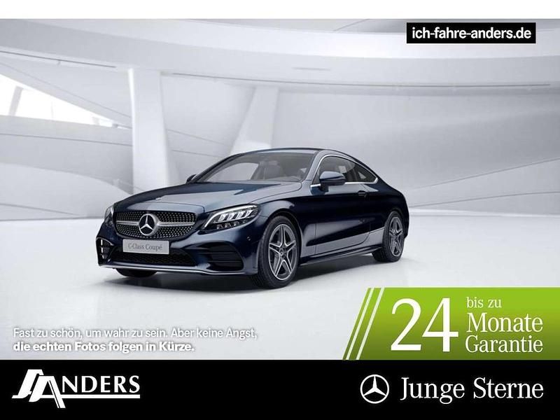 Gebraucht Mercedes C220 AMG 194 PS (142 kW) 2022 Blau Coupé