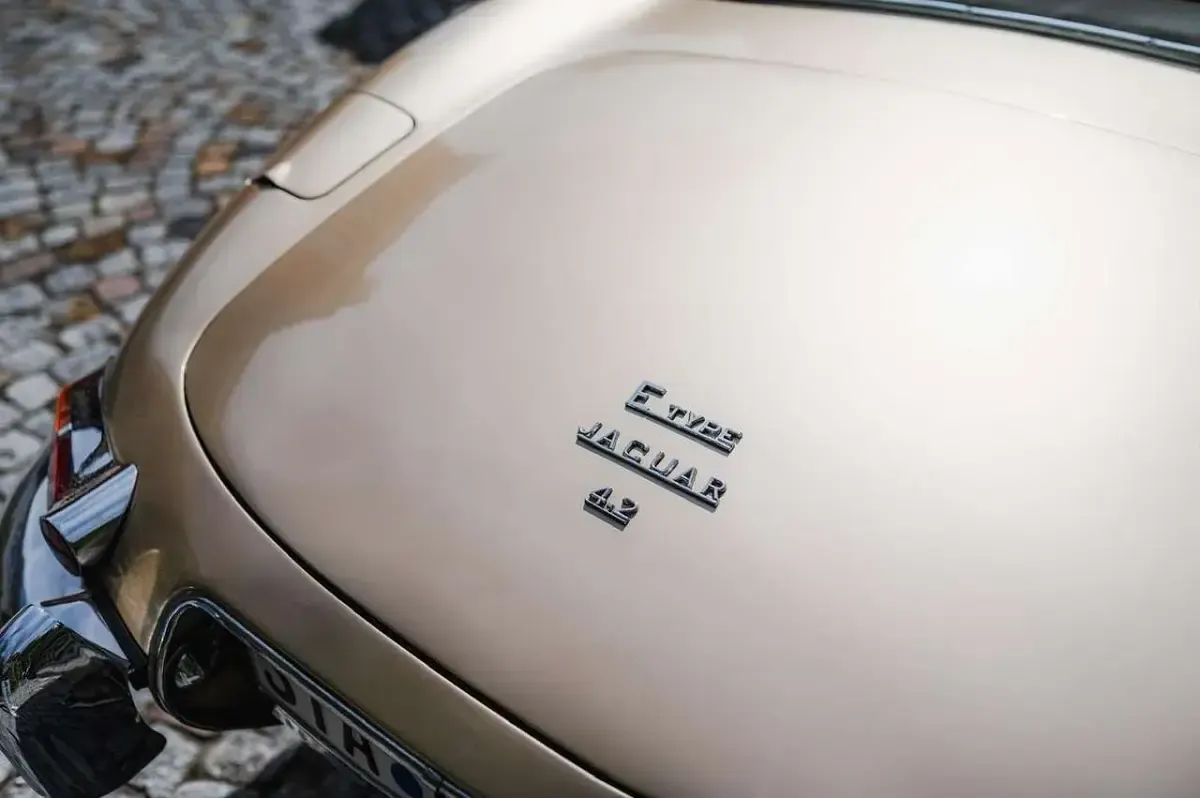 Gebraucht Jaguar E-Type 265 PS (194 kW) 1967 Gold Cabrio