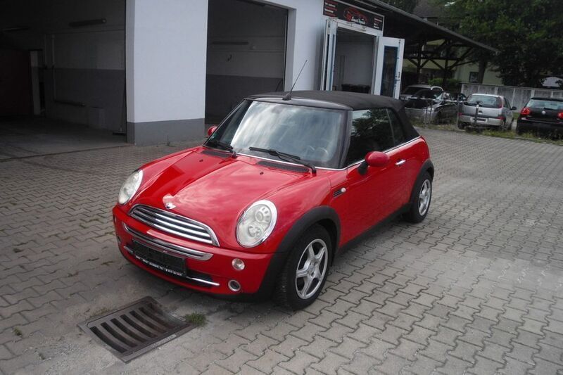Gebraucht Mini Cooper Cabriolet 116 PS (85 kW) 2006 Rot Cabrio
