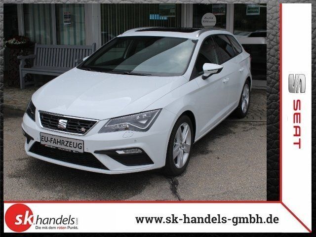 Weiß metallic Gebraucht 2020 Seat Leon ST FR Kombi | 23.190 € (Fairer Preis) - Bild 1/4