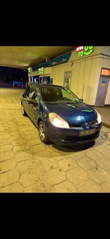 Gebraucht Renault Clio II 80 PS (58 kW) 2009 Blau Kleinwagen
