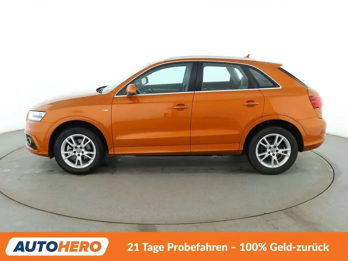 Gebraucht Audi Q3 Comfort 140 PS (102 kW) 2014 Orange SUV