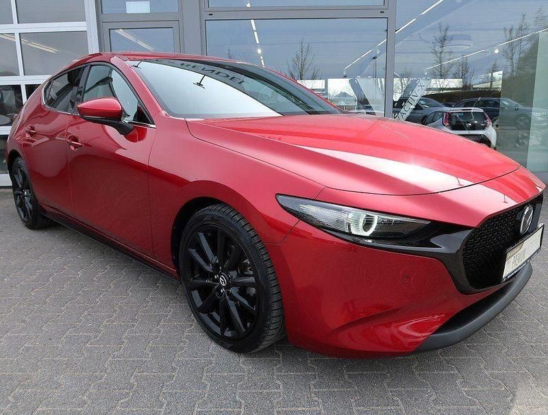 Gebraucht Mazda 3 Selection 179 PS (131 kW) 2019 Rot Limousine
