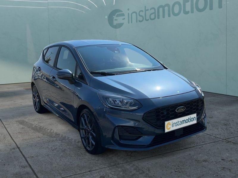 Blau Gebraucht 2023 Ford Fiesta ST-Line Kleinwagen | 19.290 € (Fairer Preis) - Bild 1/3