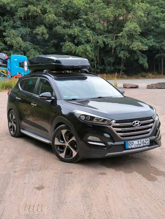 Schwarz Gebraucht 2017 Hyundai Tucson SUV | 18.600 € (Fairer Preis) - Bild 1/4