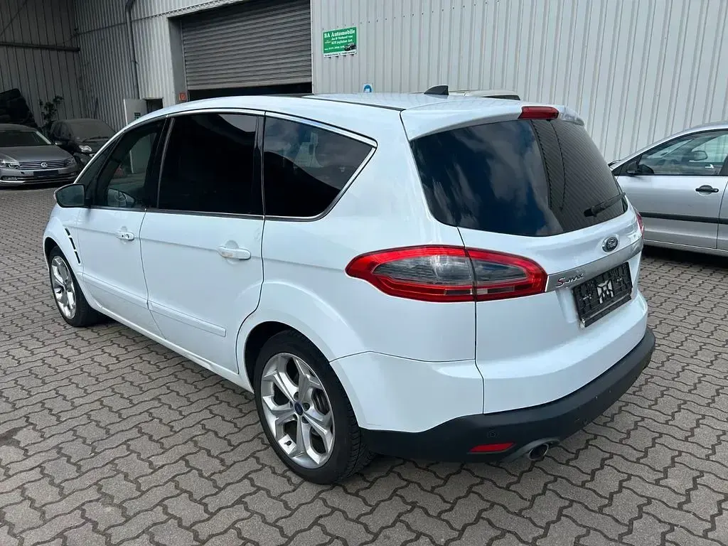Gebraucht Ford S-MAX Titanium 200 PS (147 kW) 2013 Weiß Van / Kleinbus