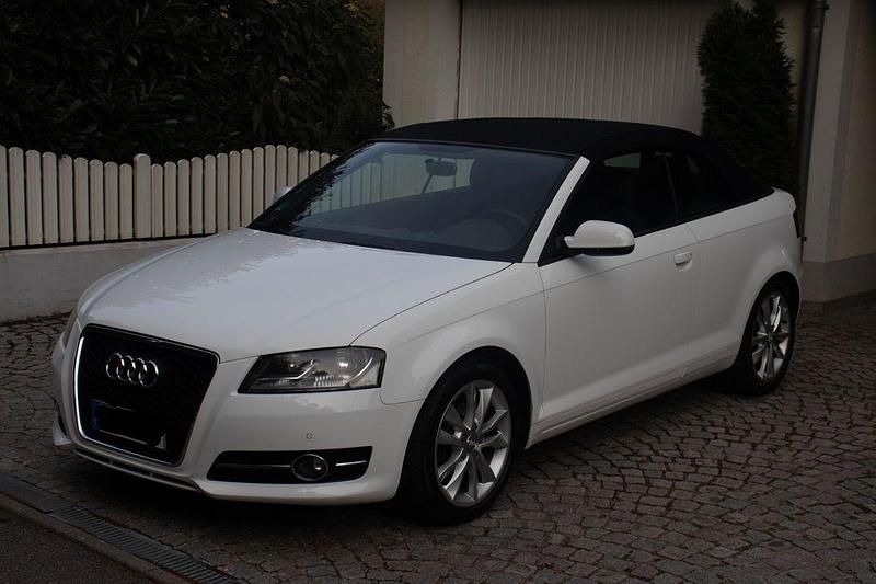 Weiß Gebraucht 2011 Audi A3 Cabriolet Ambition Cabrio | 5.150 € (Fairer Preis) - Bild 1/4