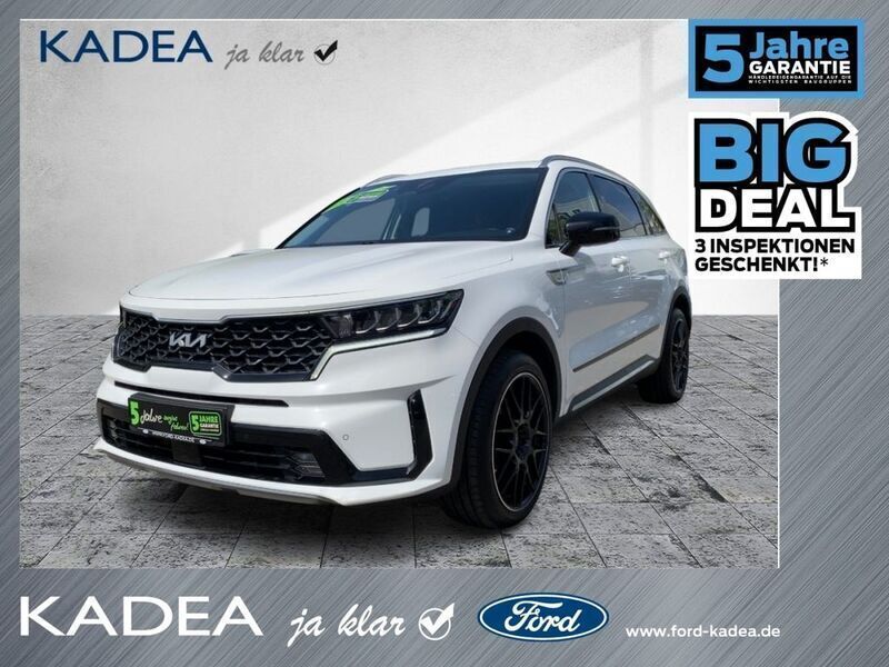 Schneeweiss Gebraucht 2022 Kia Sorento Edition 7 SUV | 33.500 € - Bild 1/4
