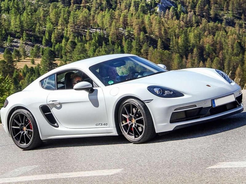 Weiß Gebraucht 2023 Porsche 718 Cayman GTS Coupé | 89.900 € (Guter Preis) - Bild 1/4