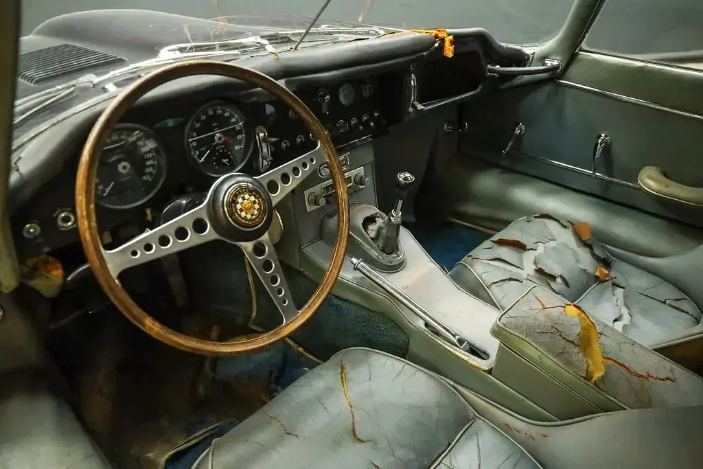 Gebraucht Jaguar E-Type 1963 Blau Cabrio