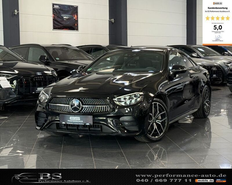Schwarz Gebraucht 2023 Mercedes E400 AMG line Coupé | 57.990 € (Etwas zu teuer) - Bild 1/2