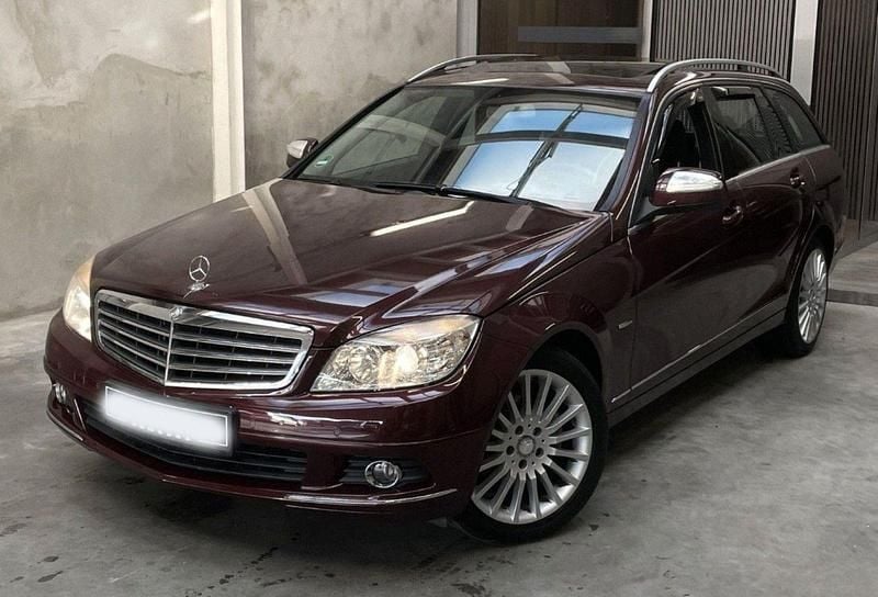 Rot Gebraucht 2008 Mercedes C200 Elegance Kombi | 8.099 € (Etwas zu teuer) - Bild 1/4