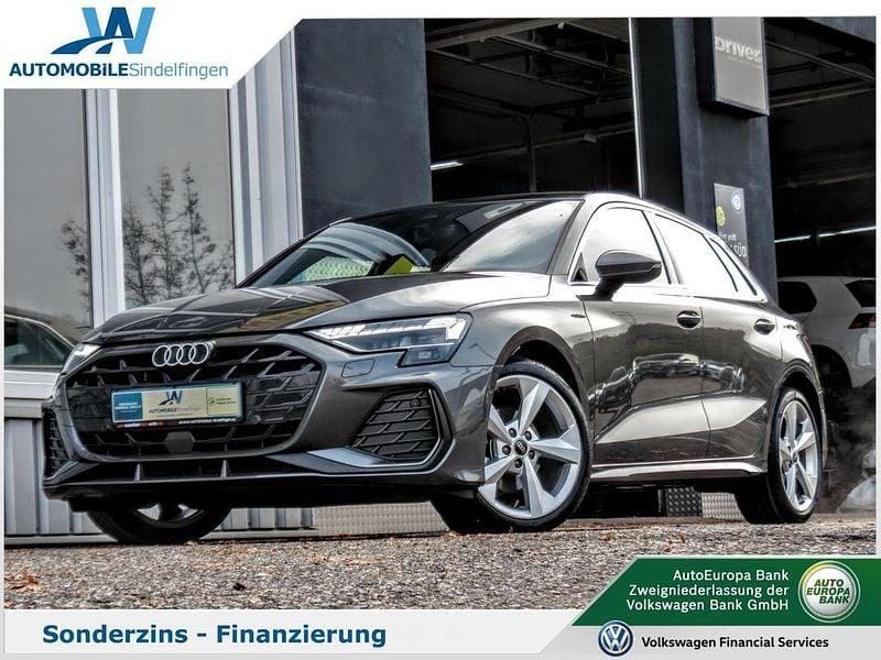 Grau Neu 2025 Audi A3 S-Line Limousine | 36.490 € (Guter Preis) - Bild 1/4