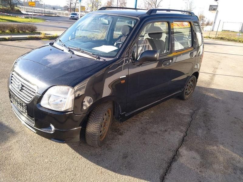 Gebraucht Suzuki Wagon R+ 76 PS (55 kW) 2003 Schwarz Van / Kleinbus