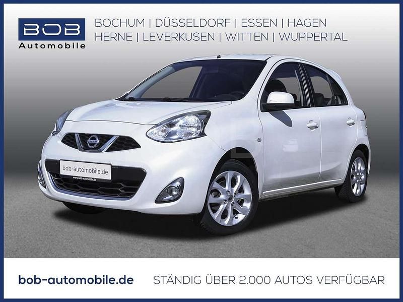 Weiß Gebraucht 2017 Nissan Micra Acenta Kleinwagen | 7.777 € (Fairer Preis) - Bild 1/3
