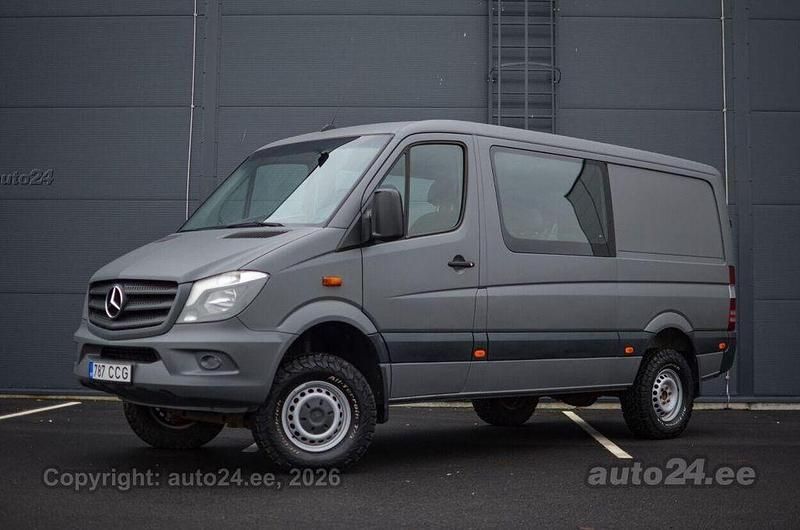 Gebraucht Mercedes Sprinter 129 PS (94 kW) 2014 Grau Van