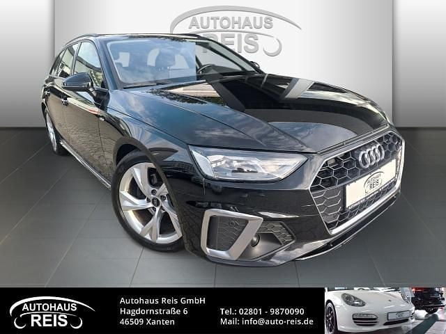 Schwarz Gebraucht 2021 Audi A4 S-Line Kombi | 23.690 € (Guter Preis) - Bild 1/4