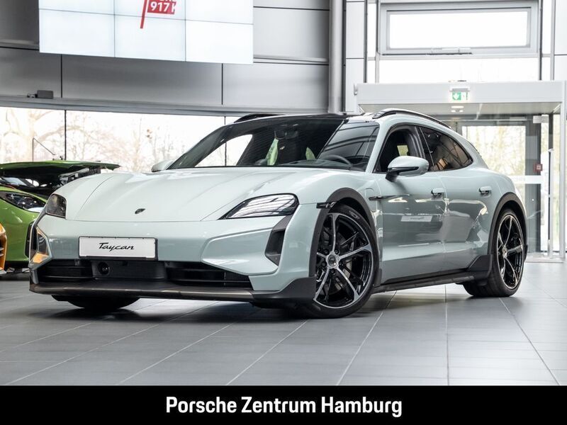 Shadegreenmetallic Gebraucht 2024 Porsche Taycan Turbo Cross Turismo Limousine | 210.004 € - Bild 1/4