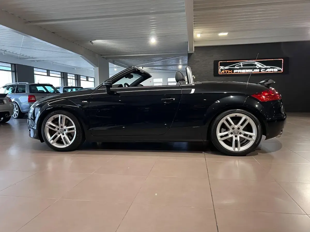 Gebraucht Audi TT Roadster S-Line 250 PS (183 kW) 2008 Schwarz Cabrio