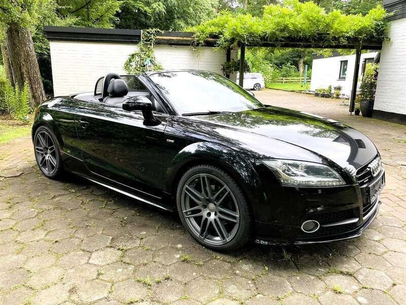 Schwarz Gebraucht 2013 Audi TT Design Cabrio | 15.980 € (Guter Preis) - Bild 1/4