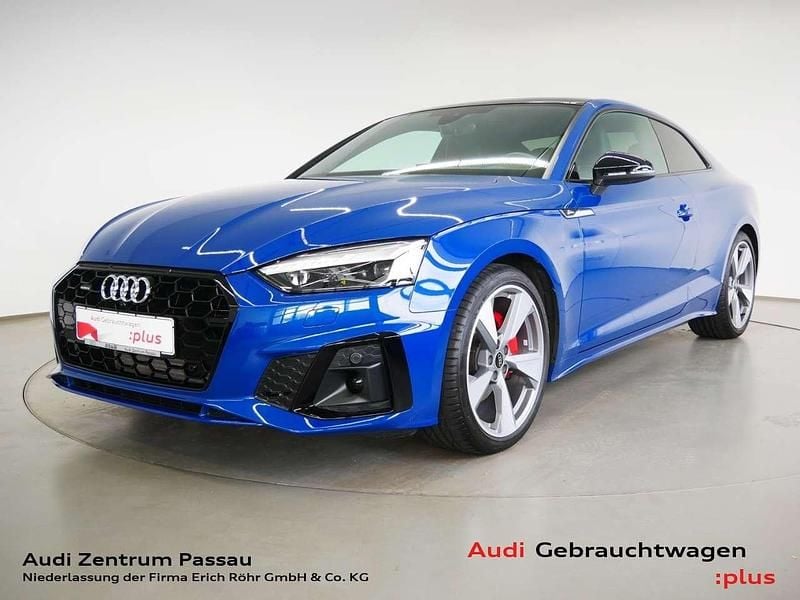 Gebraucht Audi A5 S-Line 204 PS (150 kW) 2024 Ascariblau metallic Coupé