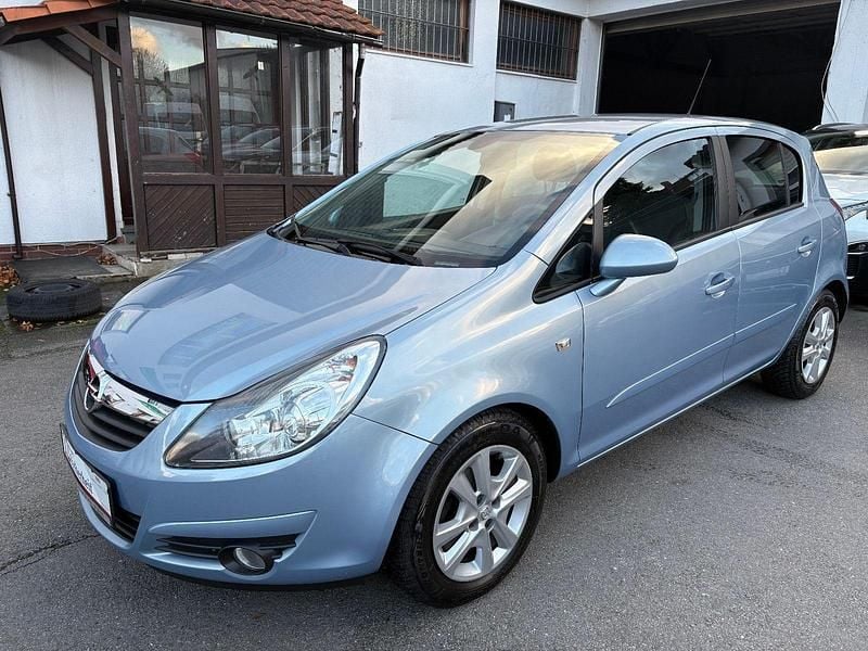 Blau Gebraucht 2009 Opel Corsa Innovation Kleinwagen | 3.990 € (Fairer Preis) - Bild 1/4