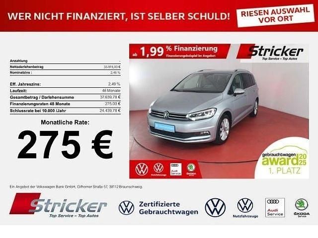 Oyster silver metallic Gebraucht 2024 VW Touran Highline Van / Kleinbus | 33.619 € (Fairer Preis) - Bild 1/4