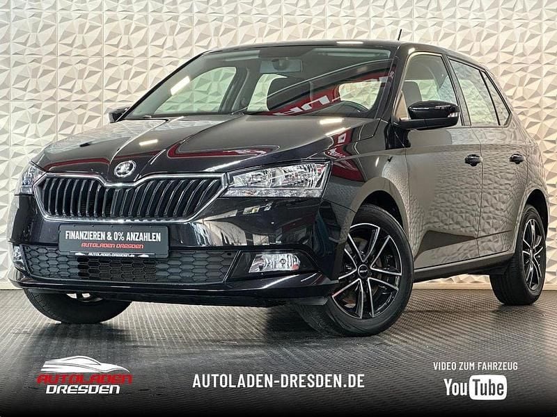 Schwarz Gebraucht 2020 Skoda Fabia Ambition Kleinwagen | 12.999 € (Guter Preis) - Bild 1/4
