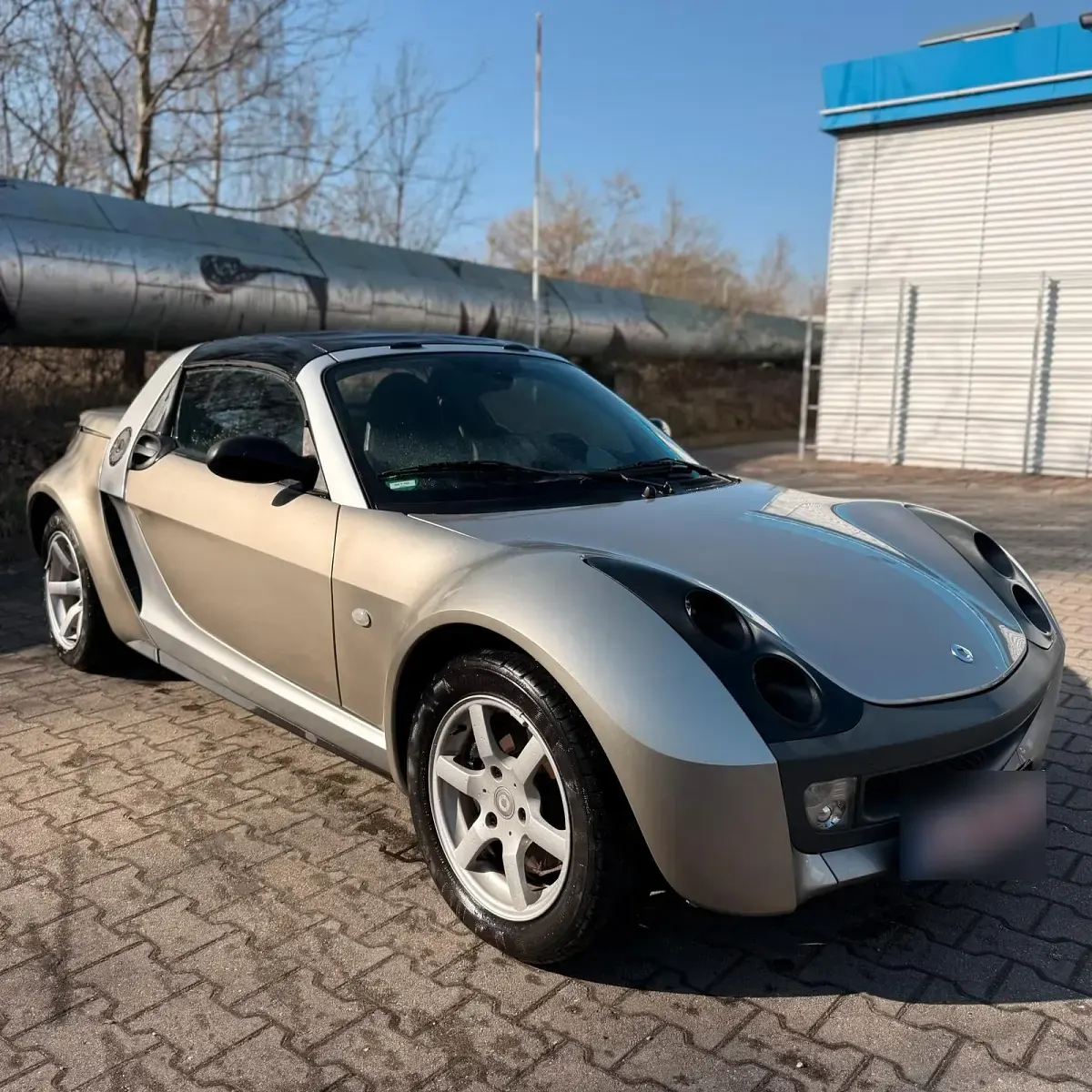 Gebraucht Smart Roadster 60 PS (44 kW) 2006 Silber Cabrio