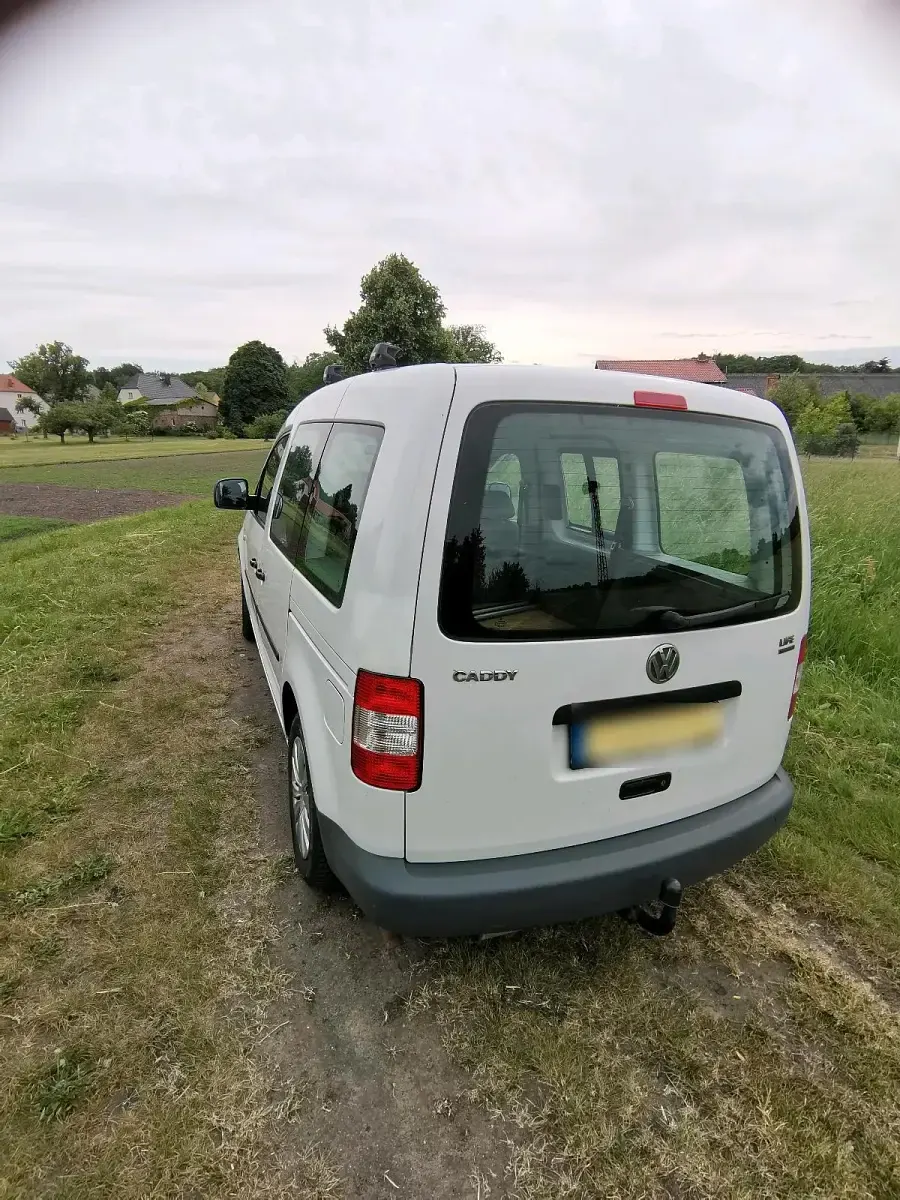 Gebraucht VW Caddy 109 PS (80 kW) 2006 Weiß Van / Kleinbus